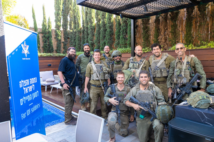 מהקרב אל הרוגע - רגעים של שלווה,חיוך ומנוחה אמיתית לחיילים שלנו